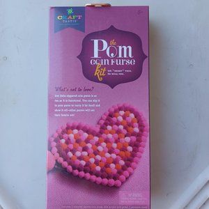 CraftTastic The Pom Coin Purse Kit